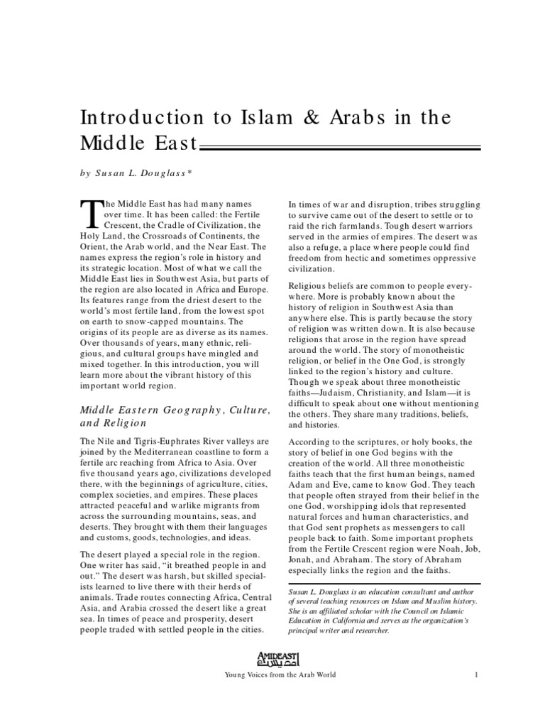 Arab World: History and Religion Insights | PDF | Mecca | Muhammad