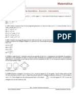 Progressão Geométrica - Exercício Intermediário