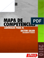 Mapa de Competencias Laborales Para El Sector Salud