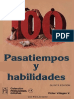 100 Pasatiempos y Habilidades PDF