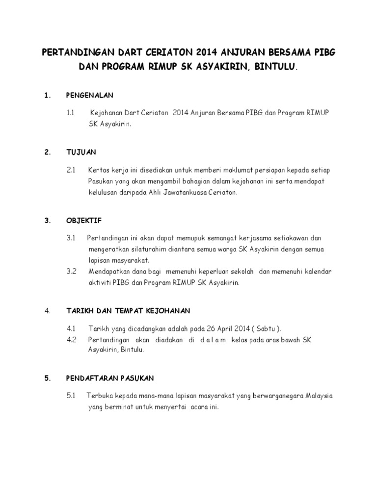 Objektif Program Rimup