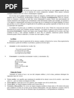 Clases de Versos y Estrofas