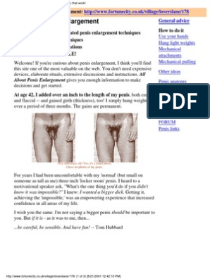 Ebook - SEX) Penis Enlargement Manual