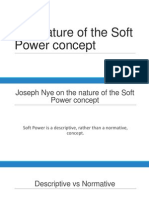 The Nature of the Soft Power Concept