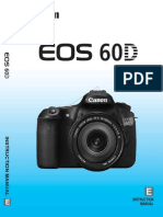 Canon EOS 60D Instruction Manual