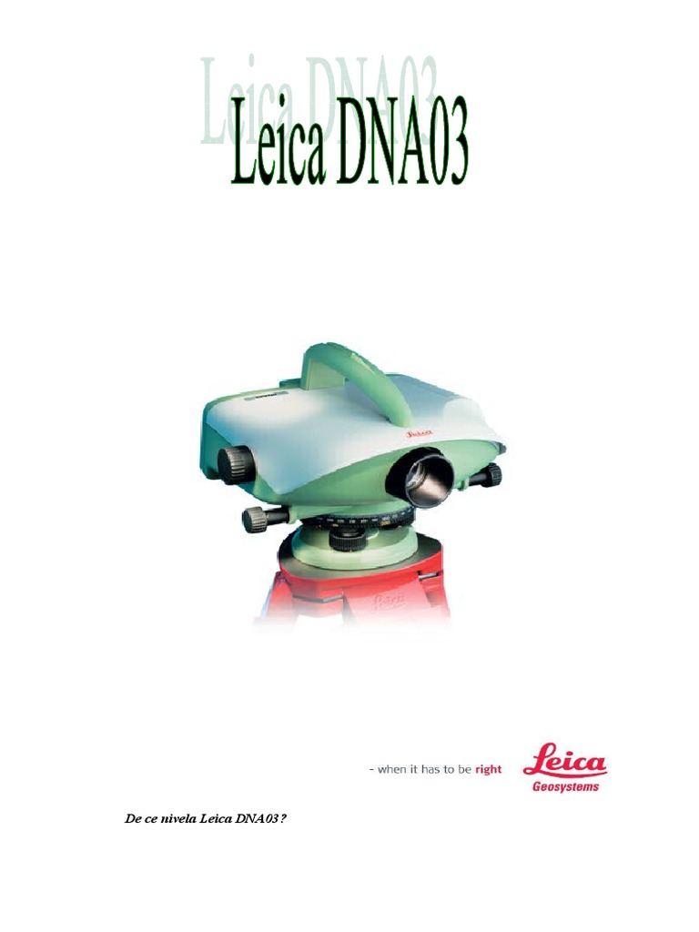 Nivel Digital – Leica – DNA03