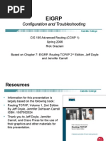 Download Cis185 Lecture EIGRP RoutingTCPIP by baraynavab SN2171079 doc pdf