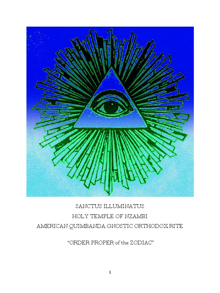 The Quimbanda Zodiac Book PDF