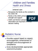 Care of Children and Families During Health and Illness