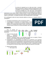 La Centrifugación