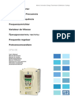 WEG Cfw 09 Manual Del Usuario 0899.5307 4.4x Manual Espanol