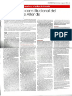 El Proyecto Constitucional Del Gobierno de Allende Nota Le Monde Agosto 2013