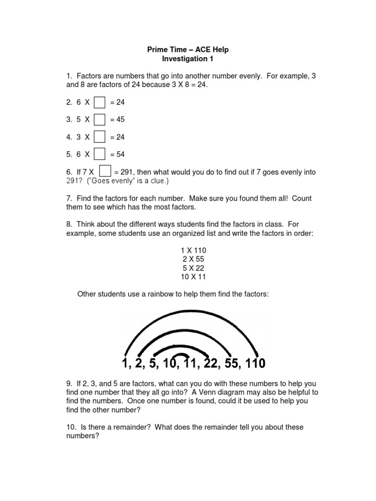 Prime time math game picture
