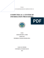 Computer As Center of Information Processing