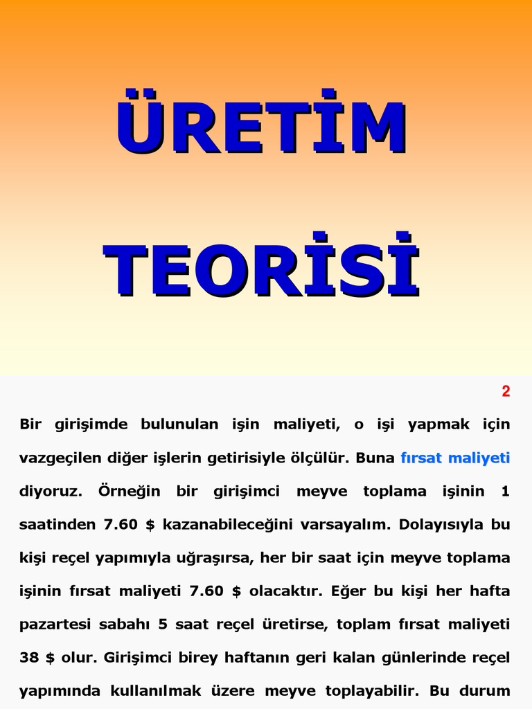 Retim Teorisi | PDF