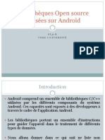 Bibliothèques Open Source D'android