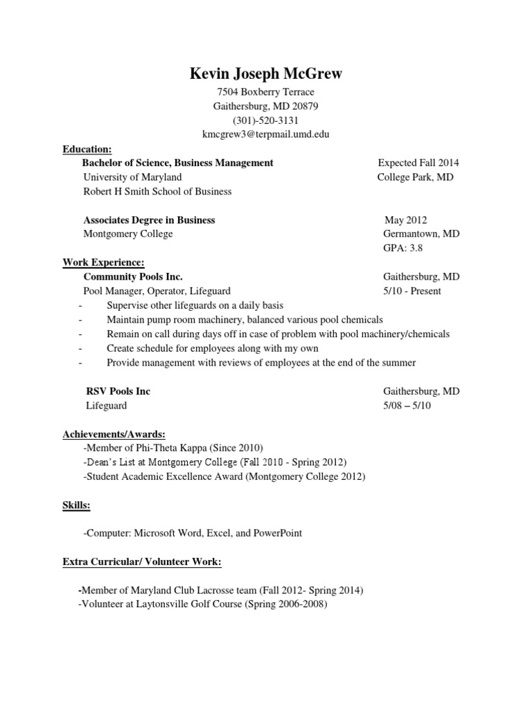 Montgomery College Business Graduate | PDF | Business