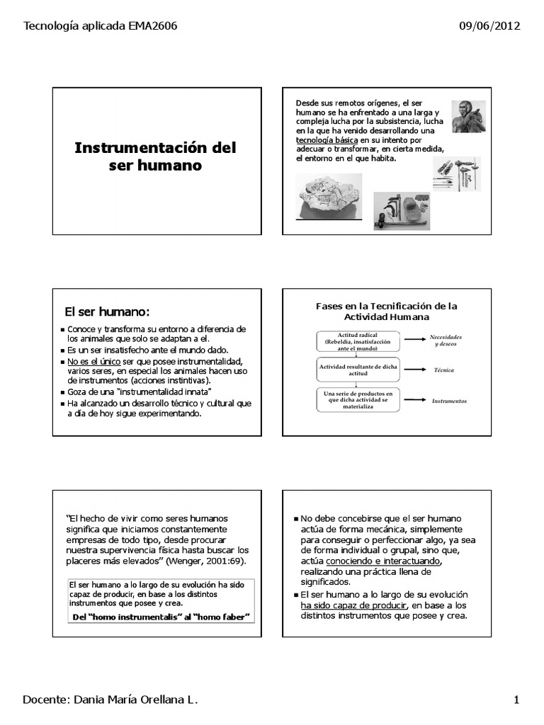 Instrumentación Del Ser Humano | PDF | Homo Sapiens | Mente