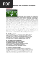 Comprensión Lectora para Secundaria III