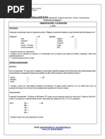 MoCA 8.1 BLIND - Spanish Instructions | PDF | Memoria | Verbo