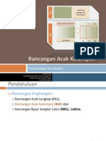 Rancangan Acak Kelompok