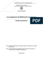 Programas de Fidelización Por Internet