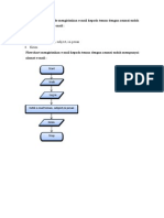 Tugas Algoritma, Pseudocode Dan Flowchart