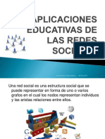 Aplicaciones Educativas de Las Redes Sociales Tecnologia Trabajo #21