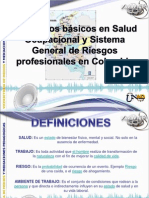 Aspectos Generales Salud Ocupacional