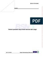 SNI 04-7018-2004 - Sistem Pasokan Daya Listrik Darurat Dan Siaga