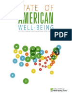 Gallup-Healthways State of American Well-Being Full Report 2013
