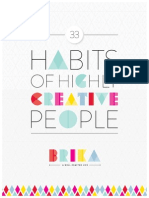 33 Habits of Highly Creative People