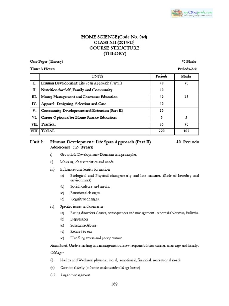 b.sc food science syllabus