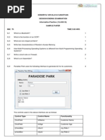 CBSE Class 11 Informatics Practices Sample Paper-01 (Solved)