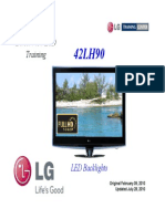 LG 42LH90 LED LCD TV Presentation Training Manual