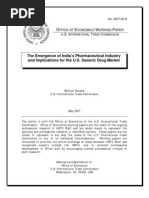 Download The Emergence of Indias Pharmaceutical Industry by vivekgupta2j SN21719231 doc pdf