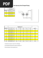 Minimum Pipe Spacing Chart | PDF | Pipe (Fluid Conveyance) | Hydraulic ...