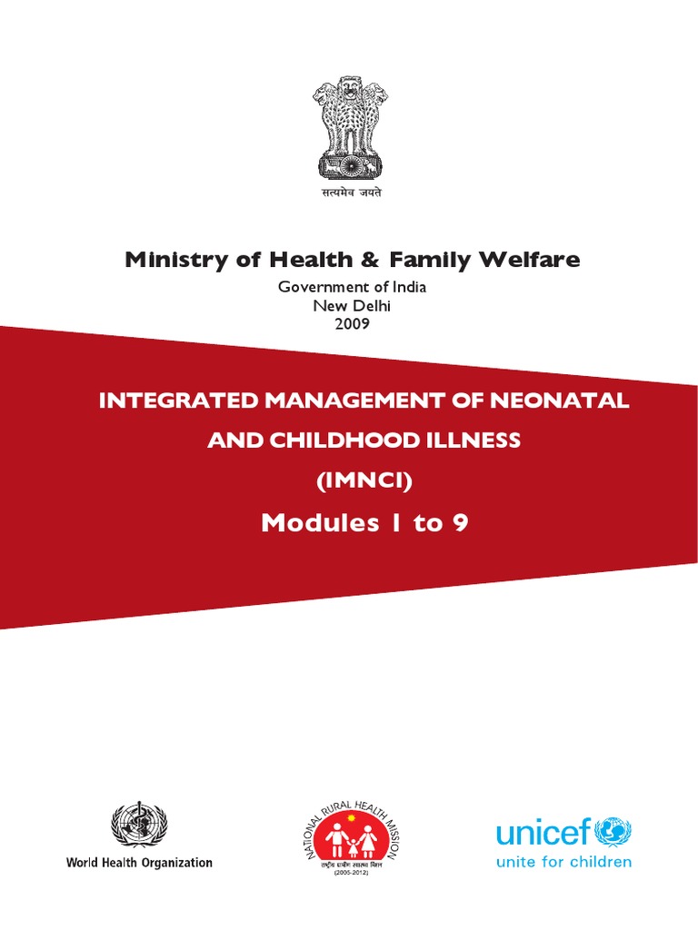 IMNCI Training Module 1-9 | PDF