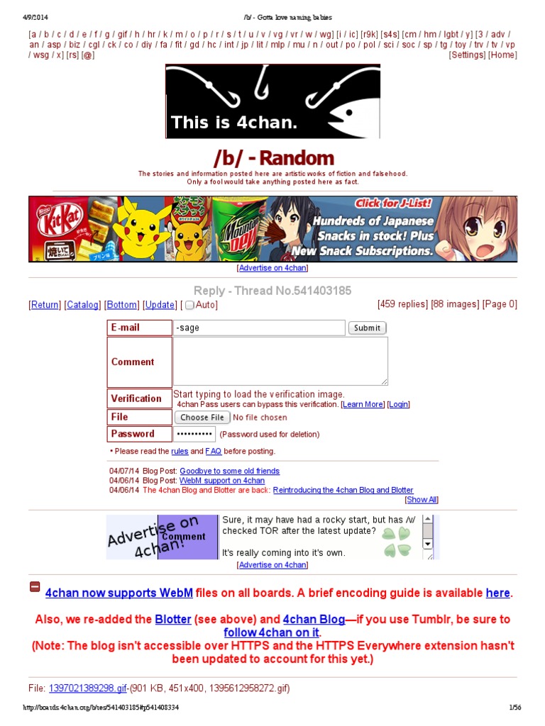 4chan Trolls 50 Million Names