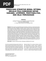 Download jurnal struktur modal by CahMbeling SN217198121 doc pdf