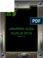 Warhammer Datasheets