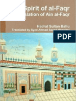 Spirit of Al-FaqrThe Spirit of Al-Faqr: Faqr - Translation of Ain Al-Faqr