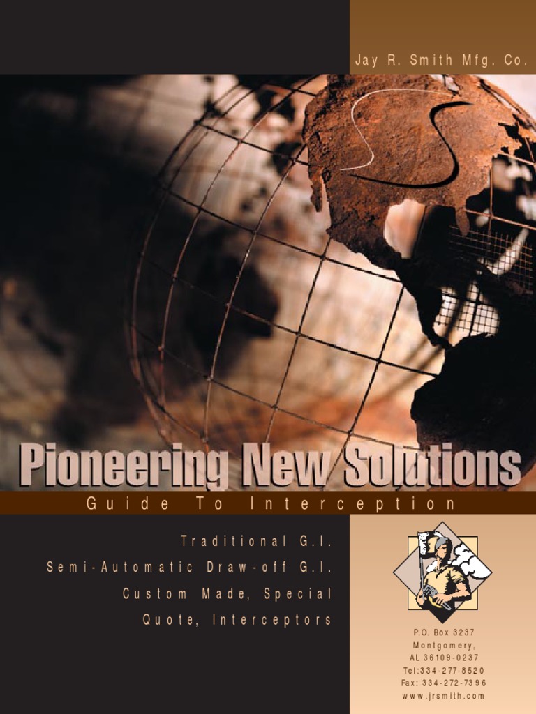 Jay R Smith Grease Interceptors | PDF | Flow Measurement | Gallon