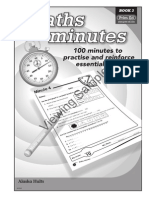6079UK Maths Minutes Book 3