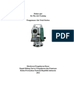 Download Metode Pelaksanaan Pengukuran Denga Total Station TS by Ricky Hariska SN217215680 doc pdf