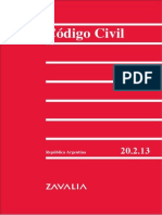 Codigo Civil Argentino 2012 - Zavalia