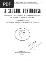 A saudade Portuguesa