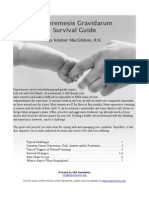 Survival-Guide Hyperemesis Gravidarum