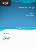 Chapter 4 - Syntax Analysis