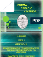 Forma Espacio y Medida